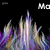 Animated pixel art of a stylized flame with shifting purple, blue, and yellow hues against a black background, accompanied by text labels above and below.