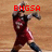 A baseball player in a red uniform swings a bat on a wooden background with red text above.