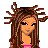 Pixelated image with pink text and cartoon elements including a girl with brown hair, a pink 'QUACK QUACK' container, and yellow ducks.