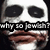 Pixelated image of a face with large dark eyes and brown lips, overlaid by black text reading 'why so low?'.