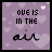 Animated icon with purple background, white hearts, and text 'LOVE IS IN THE air' in black pixelated font; some frames show partial lettering.
