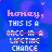 A blue and purple pixelated background with repeated text phrases in pink, white, and cyan fonts.