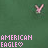 Animated contact sheet showing two frames of a pink bunny icon with "AMERICAN EAGLE" text on green background, displaying subtle motion between left and right positions.