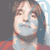 six pixelated character portraits with color-tinted faces, featuring text 'THE ALL-AMERICAN REJECTS' on a yellow background