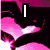 Four distinct display text and symbols: a pink floral shape with 'I', hands forming a heart with 'Love', a hand-heart on orange, and '<33' with date '10.30.09'