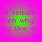 A static image with a pink and green gradient background displaying repeated pixelated text fragments.