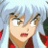 Pixelated anime-style character with silver hair and red clothing on left, black background with white text "Anime IM" and stylized signature on right.