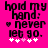 Pixelated text on bright pink background with heart and plus symbols, showing two animation frames where the third plus symbol changes from white to light pink.