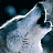 A pixelated wolf head howling against a dark background with green text reading 'Original Icons .com' on the right side.