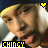 six pixelated images showing a person with light-colored hair wearing a dark cap, each displaying the text 'CHINGY' and varying heart symbols