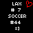 Black background displays white text and a red heart icon; left side shows animated red heart, right side static.