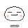 Four pixelated white rounded shapes with pink blush marks, black eyes and mouths on gray background; two have horizontal lines below them.