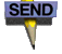 Animated contact sheet of a pencil icon with changing text labels and partial shapes across 15 frames on gray background
