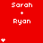 Red background with white text 'Sarah + Ryan' and varying star counts in a , showing animation changes across observations