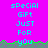 A static image with a bright pink background displays cyan text reading "sPeCIAL GIFT Just FoR yOu" in a pixelated font, with green and gray horizontal lines at the bottom.