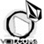 Black-and-white animated icon with circular shape, triangular play symbol inside circle, and diamond-shaped element above right; text below reads "YOUTUBE" in blocky letters.
