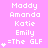A static image with a pink background displays repeated text lists and symbols in white pixelated font.