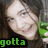 A person with long brown hair holds a green glass, smiling in three distinct text-labeled frames.