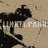 Pixelated static image of a dark silhouette with partial text on a beige background, appearing to be a low-resolution buddy icon from early internet messaging platforms.