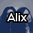 Animated icon shows a person with long dark hair in a blue top against a light blue background, with text changing from 'Alix' to 'Julz' and a plus sign appearing.