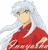 Pixelated static image of a character with silver hair and red clothing, cropped to show upper body against a light background.