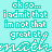Pixelated text and symbols on a light cyan background with small pink heart accents.