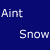 Blue, white, and red pixelated image with white stars on blue background, red squares on white background, and text reading "Aint Snow Perdy? Or Not...".