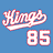 A basketball-themed animated icon featuring a Kings jersey, swirling effects, and the NBA logo on red-blue backgrounds.
