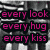 A static image with text in four color-coded sections over a grayscale background of a person's torso.