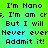 Pixelated text on a green-to-cyan gradient background with repeated phrases and partial words.