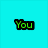 Six colored squares display text and a symbol: cyan 'You', green 'can't', yellow 'read', pink 'my', blue 'icon!', purple '=)'.