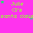 A bright pink background displays repeating text and star patterns with green 'Julie O's' and yellow 'santa claus' text, featuring small green and purple stars scattered throughout.
