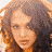 A 4-frame contact sheet of a pixelated animated icon featuring a woman with curly brown hair in different expressions and backgrounds, alongside text reading "Coolbuddy.com" on the right frame.