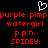 A black background displays red pixelated text and a white heart outline, with repeated phrases