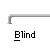 Pixelated character in red outfit with soccer ball head performs sequential animation on gray background, text "Blind" below.
