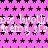 Animated pink background with black stars and repeated white text 'brothers' and 'staring', partially obscured by a gray rectangle.