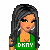 A pixel art contact sheet showing a character's outfit and text phrases on green background with white lettering.