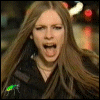 six shows a person with long brown hair in various mouth positions, some with green objects near the mouth, against a blurred background