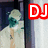 A pixelated image of a person in light-colored clothing with red text overlays reading "DJ", "King", and "Fresh" across different sections.