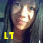 Two side-by-side pixelated images of a person with long dark hair, each displaying 'LT' text in different colors.