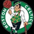 Green circular frame with white text, red basketball above, cartoon man in green vest and dark pants holding cane.