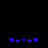 Two horizontal of blue puzzle-piece icons on a black background, each containing five icons with one darker blue icon in the third position