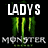 A static image with four distinct sections displaying text and green claw marks on a black background.