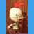 Animated character with white hair and red tuft, green shirt, brown background; text 'oh' and 'SNAP!' on blue ; heart symbols appear in some frames