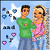 Pixelated image of two people standing together with a star and hearts in the background, alongside text reading 'Forever...' and a heart symbol.