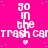 A static image with a bright pink background featuring repeated text and small cyan dots.