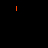Animated pixel art of scattered multicolored text fragments and symbols on a black background, with no visible motion changes.