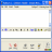 Animated sequence showing text evolving in a chat window with blue title bar and toolbars, starting from 'THE ONE: I LIOE YO' to complete phrases like 'I FEEL THE SHAPE IT HAS A DARE'.