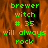 Green pixelated text on an orange textured background with a gray rectangular area in the bottom right.