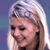 A 2x2 contact sheet of a pixelated animated icon featuring a blonde woman with a blue circular mark on her forehead, alongside the text "CoolBuddy.com" in stylized lettering.